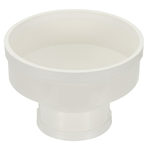 Uxcell Duct Reducer, PVC Pipe Increaser Adapter Ducting Airflow Tube Pipe Fittings 8" to 4"