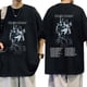 thumbnail image 2 of Camiseta de la banda de Rock alemana para hombre, camisa gótica Punk de Hip Hop, de algodón, informal, suelta, de manga corta, Tokio Hotel The Tour, 2025, 2 of 4
