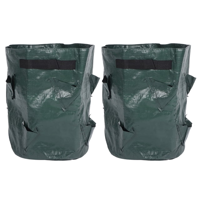 Oubit Planter Pouch,2PCS 10 Gallon Strawberry Planting Bag Plant Grow Container Enhanced Durability