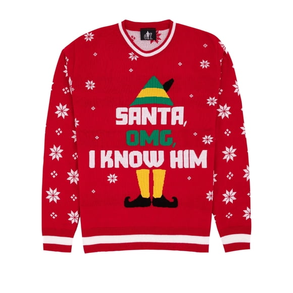 Elf Adult Knitted Ugly Christmas Sweaters