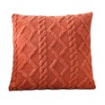 thumbnail image 1 of Dvruxg Plush Geometric Patterned Cushion Brown Polyester 45x45cm Enhances Back Support and Living Room Style Extended Length for Ultimate Relaxation, 1 of 5