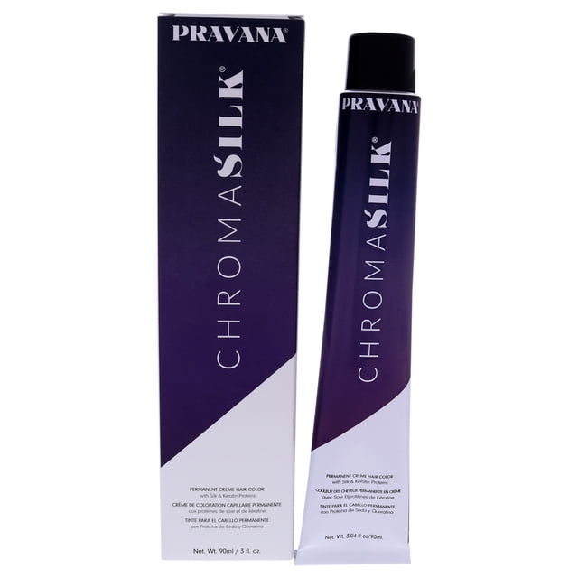Color de pelo Pravana Pravana ChromaSilk Creme Hair Color - 4.4 Copper Brown Color de pelo Unisex 3oz