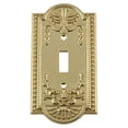 thumbnail image 1 of Nostalgic Warehouse 719926 Plaque Switch Prairies avec Toggle Simple, Laiton Poli, 1 of 1
