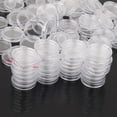 thumbnail image 4 of KLKCMS 100pcs Transparent 40.8mm Holders Capsules Case Box for Protectors, 4 of 9