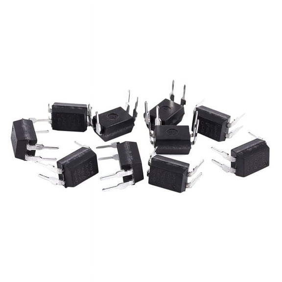10Pcs PCB Board Through Hole PC817C PC817 EL817 817C Optocoupler