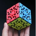 thumbnail image 2 of Magic Puzzles Gear Cube 3x3x3 3x3 Educational Twist Toys Gift Professional Game Stickerless Puzzles for Kid Adults, 2 of 3