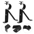 thumbnail image 4 of 2pcs Curtain Rod Supports Professional Curtain Rod Bracket Sturdy Curtain Poles Brackets, 4 of 8