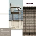 thumbnail image 5 of Vineego Wicker Outdoor Barstools - Set of 2, Brown, 5 of 7
