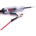 thumbnail image 5 of Comprobador de circuitos eléctricos automotrices, comprobador de continuidad de voltaje y circuitos de automóviles con pantalla digital, detección de circuitos universal (3 V-48 V), 5 of 5