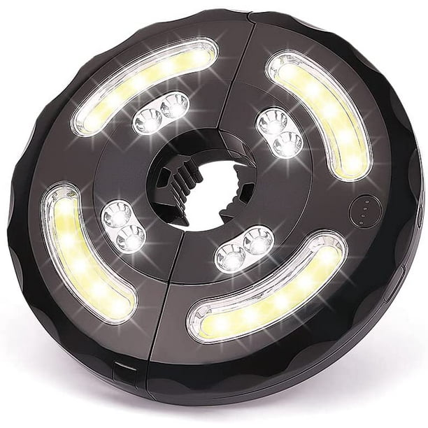 Patio Umbrella Lights, Rechargeable LED Lights 3 Lighting Modes