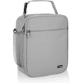thumbnail image 1 of Lunch Box for Men & Women - Insulated Lunch Bag for Work, Picnic, Travel (Light grey), 1 of 6
