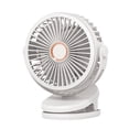 thumbnail image 1 of Irfora Ventilador de carga silencioso pequeño con clip 10000 mAh USB escritorio dormitorio eléctrico Mini coche ventilador de mano Irfora ventilador eléctrico, 1 of 7