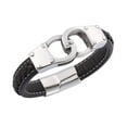 thumbnail image 1 of Qarigey trenzada personalizable que añade un toque personal, pulseras para hombres, brazaletes para mujeres, significativo y memorable Ropa, zapatos y accesorios Miscelánea marrón, 1 of 6