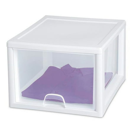 Sterilite - Modular Stacking Storage Drawer Box Containers