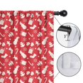 thumbnail image 4 of Blackout Kids Curtains,Red Christmas Pattern Childrens Insulated Curtains Set Of 2,Bedroom Essentials,Toddler Room Decor 42"x63", 4 of 5
