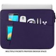 thumbnail image 3 of Laptop Case Bag 15.6 inch, Shockproof Protective Computer Carrying Cover with Front Pocket, Briefcase Handbags Laptop Sleeve for 15.6 inch HP, Dell, Acer, Asus, Notebook, Purple, 3 of 14