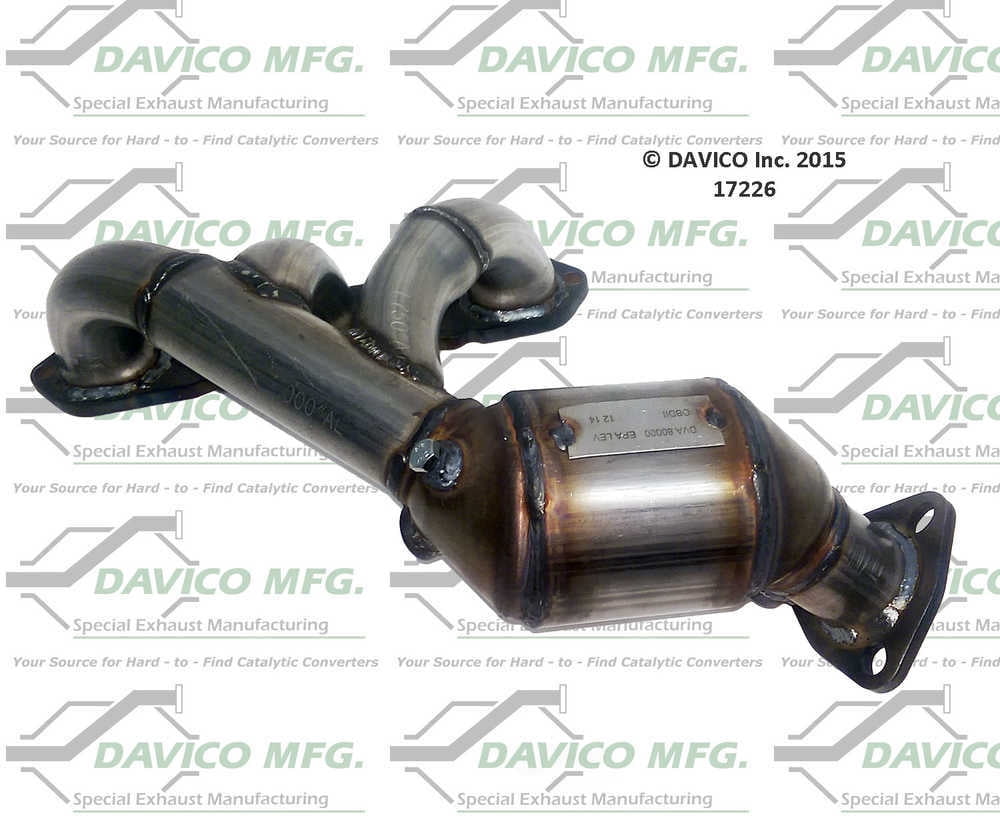 Davico Mfg 17226 Direct-Fit Catalytic Converter