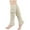 Beige, variant on Leg Warmers Women's Fashion Thermal Socks Adults Teens 80s Ribbed Knit Long Socks Mint Green Free Size