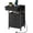 Black, variant on Nightstand with Charging Station, Bedside Table with Fabric Drawers, End Table with Lockable Hidden Compartment, 2 AC Outlets, 1 USB-A, 1 Type-C, for Bedroom, Black