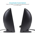 thumbnail image 5 of Cyber Acoustics 2.0 Powered Speaker System, Black, 5 of 9