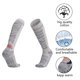 thumbnail image 4 of Paquete de 2 pares de calcetines de esquí para esquí, snowboard, calcetines de rendimiento para deportes al aire libre, calcetines de snowboard para esquí de fondo, 4 of 7