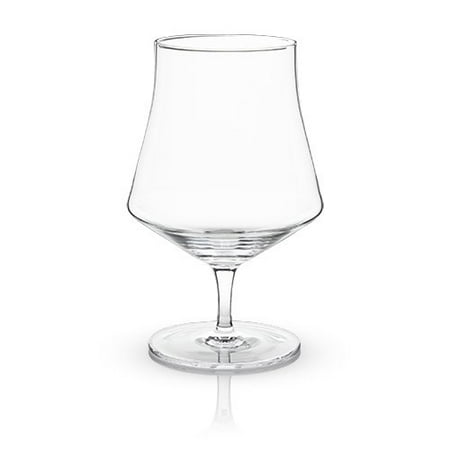 Insulated Wine Glass, Elegant Raye Crystal Beer Goblet Clear Wine Glass, Set Of 2 (Sold by Case, Pack of 4)