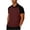Wine, variant on hotojiny Mens Shirts Fashion Short Sleeve Workout Golf Shirt for Men Casual Colorblock Button Collared Performance Clothes