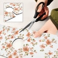 thumbnail image 6 of Yayeee Faucet Mat for Kitchen Sink 14.7" Diatomite Long Splash Guard Pad, Orange Floral Blooms, 6 of 7