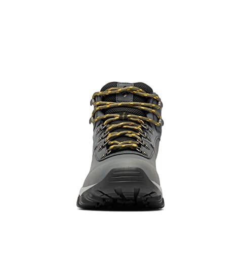 Columbia Men's Newton Ridge Plus II Waterproof Hiking Boot Shoe, Graphite/Black, 16