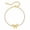 Gold-A, variant on VNOX Stainless Steel Gold Bow Tennis Bracelet, Sparkling Adjustable Bracelet for Birthday Gift