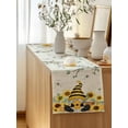 thumbnail image 5 of Table Runner 120 Inches Long for Kitchen Dining, Gnomes Sunflower Dresser Scarf Farmhouse, Dining Table Decorations for Wedding/Parties, Bees Branches Floral Elegant Pastoral 13 x 120 In, 5 of 8