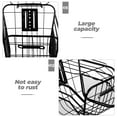thumbnail image 5 of Minkissy Panier de Vélo Protection contre les Intempéries Rangement Polyvalent Noir 1ensemble, 5 of 5