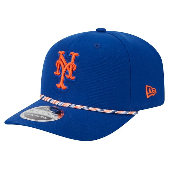 Men's New Era Royal New York Mets Multi-Rope 9SEVENTY Stretch-Snap Hat