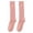 Pink, variant on Ljudmp 1Pair Warm Knee High Thermal Socks for Women Long Winter Boot Sock for Cold Weather Hiking Skiing Home Use Peacock Blue