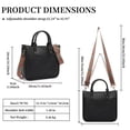 thumbnail image 2 of GAEKEAO Crossbody Bags for Women Leather Top Handle for Ladies Tote Shoulder Bag Satchel Purse with Adjustable Strap, 2 of 7