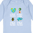 thumbnail image 4 of Inktastic Earth Day Plant a Tree Save the Bees Save the Seas Love Your Mother Earth Boys or Girls Long Sleeve Baby Bodysuit, 4 of 5