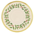 thumbnail image 2 of Lenox Holiday Saucers Only, 2 of 2