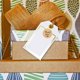 thumbnail image 1 of unbranded Thank You Sticker De Papel Color Marrón Claro Para Y En Superficies Lisas, 1 of 6