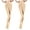 Beige, variant on Homenesgenics Stockings for Women Plus Size 2PC Fashion Women Pantyhose Solid Leggings Super Elastic Slim Casual Legging