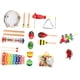thumbnail image 4 of 12 piezas de instrumentos musicales de percusión Montessori, instrumentos musicales para niños, juguete de percusión musical de madera para bebés, 4 of 9