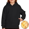 thumbnail image 5 of Hoddies Black Hoodies Lightweight Long Sleeve Hoodies Fall Clothes Girl Clothes 13-14 Years Boys Girls Fashion, 5 of 8