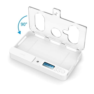 Dayear Telefoon Lock Box, Zelfbediening Veilige Timed Locker Box, Telefoon Gevangenis Help Kinderen/Volwassenen Voorkom Telefoon Verslaving (Max6.7Inch)/Crystal