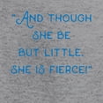 thumbnail image 3 of CafePress - Little But Fierce! Zip Hoodie - Zip Hoodie, Classic Hooded Sweatshirt with Metal Zipper, 3 of 4