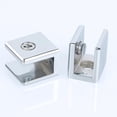 thumbnail image 3 of 4PCS Glass Shelf Bracket,Adjustable Clamp Brackets for Shelves,Wall Mount Clamps Glass Shelves,Bathroom Clip Holder Support, 3 of 5