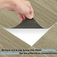 thumbnail image 4 of 40 Sheet Vinyl Flooring 12 x 12 Inch Peel and Stick Floor Tile Waterproof Light Wood Vinyl Floor Tiles Clearance Self Adhesive Floor Tiles Sticky Laminate Flooring Stick on Bathroom Kitchen RV, 4 of 12