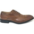 thumbnail image 2 of Men's Dress Shoes Oxfords Cap-Toe Lace Up Leather Lined Derby Wingtip Casual, 2 of 5
