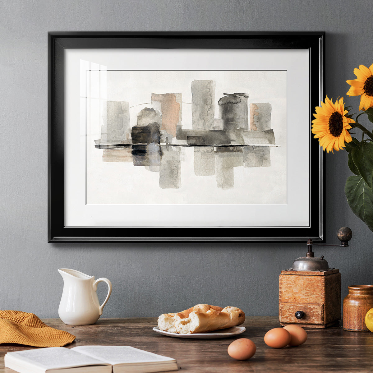 Urban Oasis II Premium Framed Print - Ready to Hang