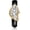 Gold, variant on Creative Melting Luxury Watch for Men Women Stylish Analog Quartz Wristwatch with Genuine Leather Strap, Roman Numeral Dial, Waterproof, Business Casual Dress Watch