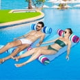 thumbnail image 3 of Pool Floats FinduWill, paquete de 2 hamacas de tela para agua, tamaño XL, para adultos, 3 of 7