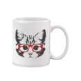 thumbnail image 2 of Cat With Glasses. Mug  -Image by Shutterstock,, 2 of 4
